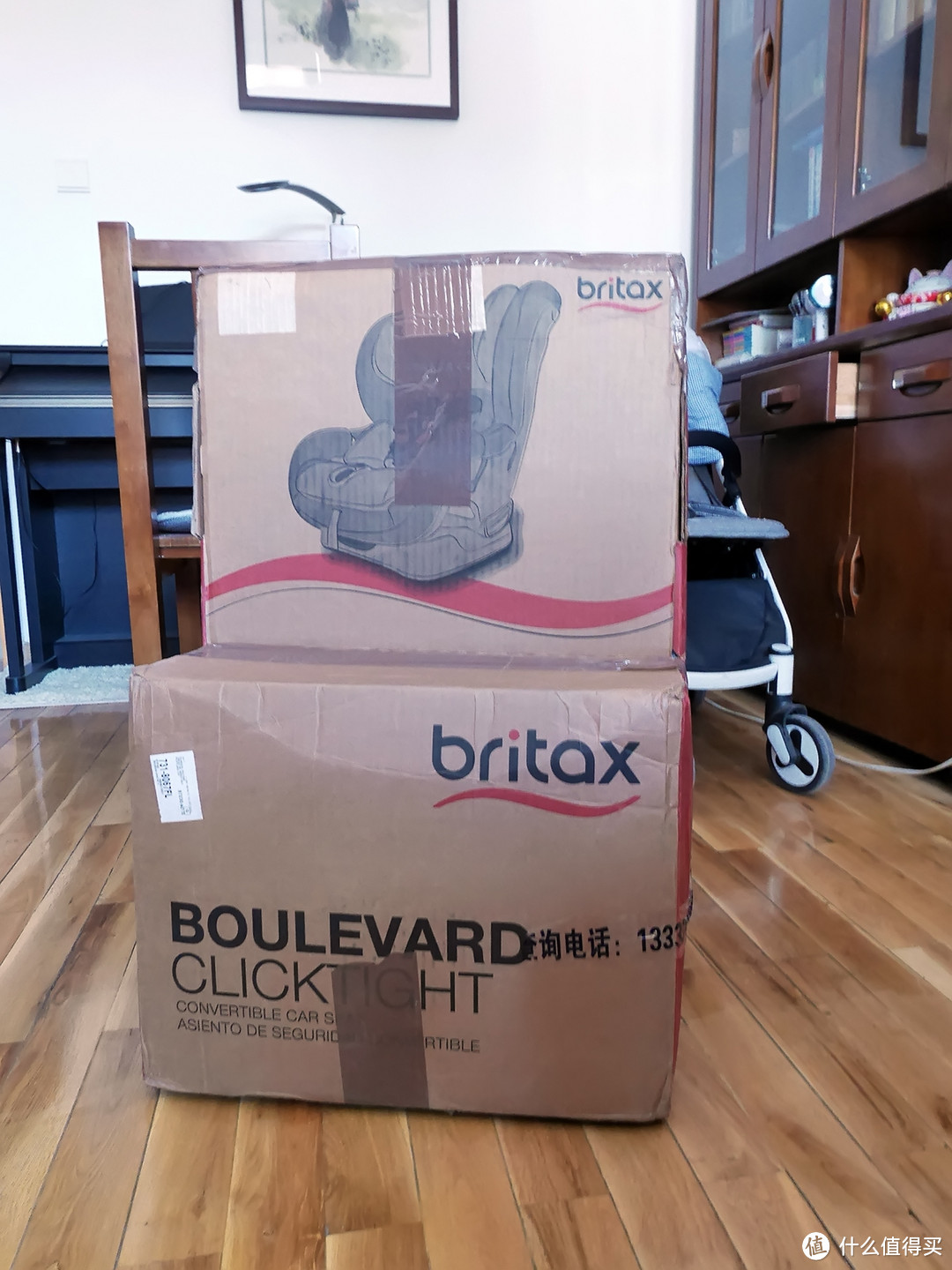 #原创新人#你的马桶到了 - Britax Boulevard ClickTight安全座椅海淘纪实