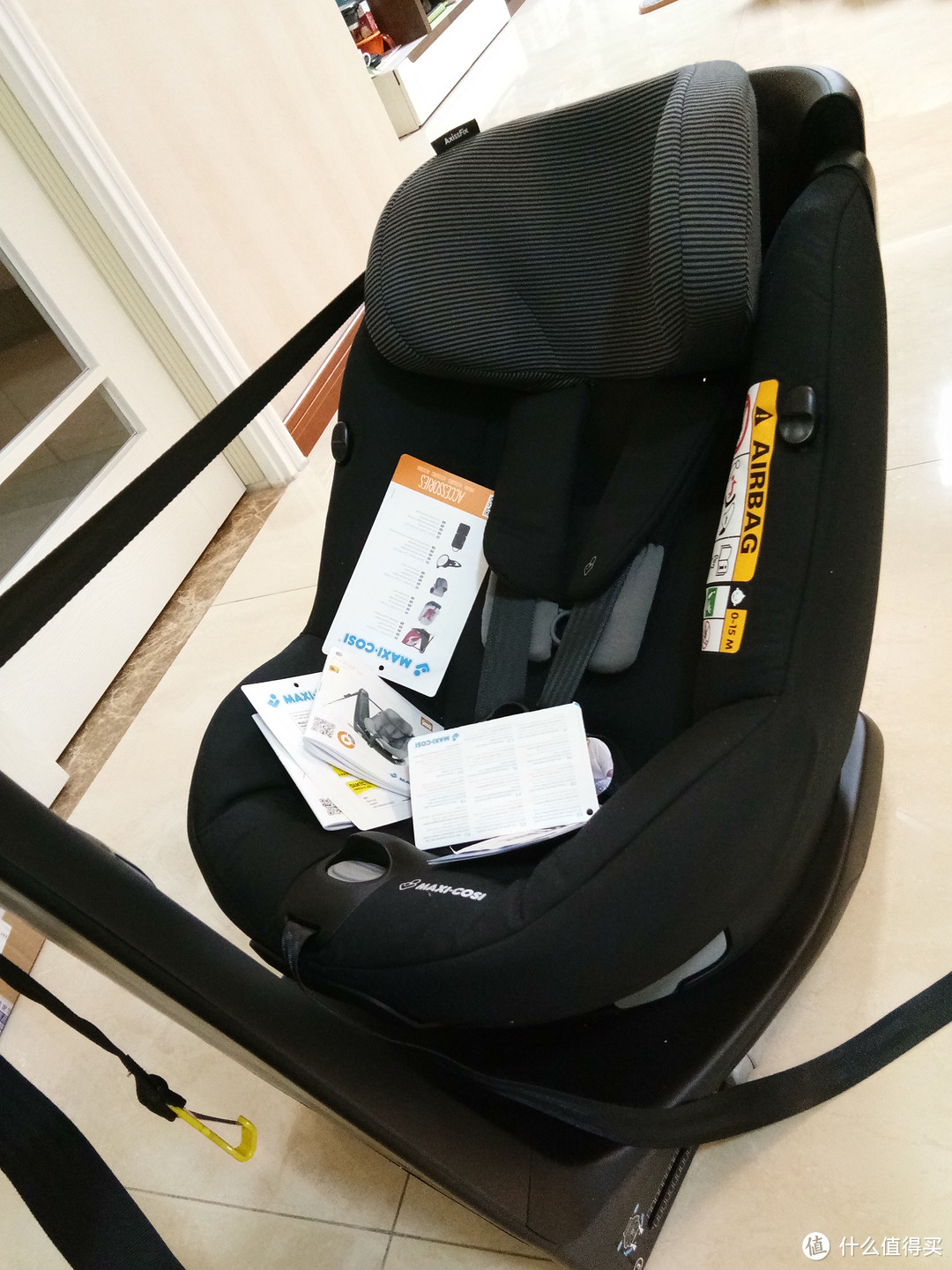 做中国好司机，合格父母 — MAXI-COSI 迈可适 AxissFix 儿童安全座椅 晒单