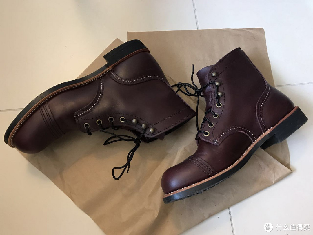 来自美利坚的信仰第二弹：RED WING 红翼 8119 工装鞋 开箱&尺码选择