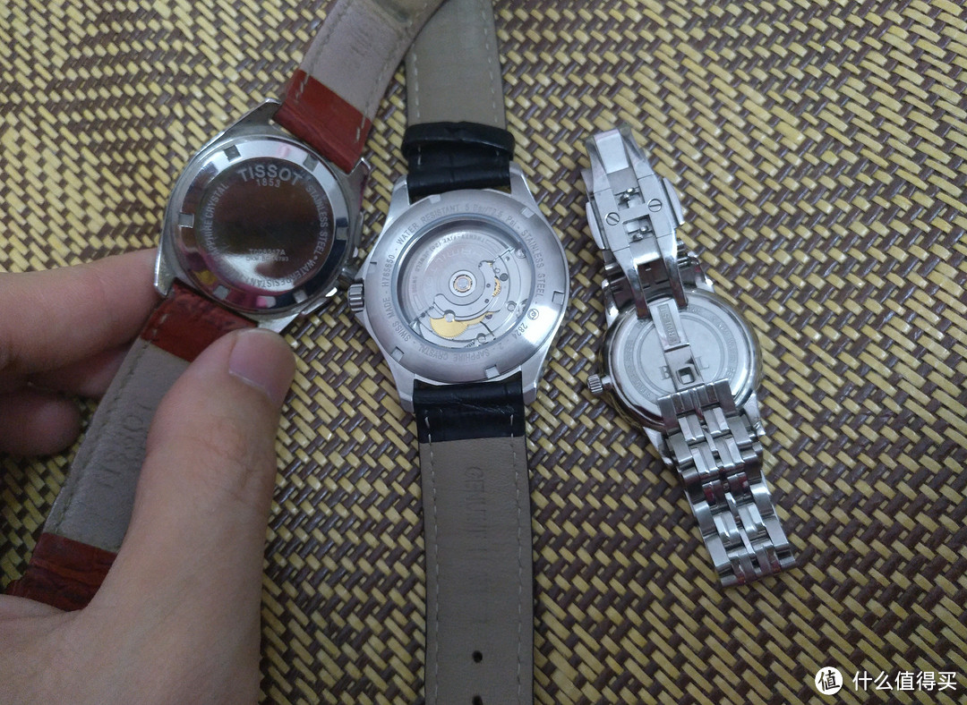 TISSOT 天梭 T008217A 女表 换电池 & 汉密尔顿 H76565135 和 依波路 LS5620 JD001 晒单