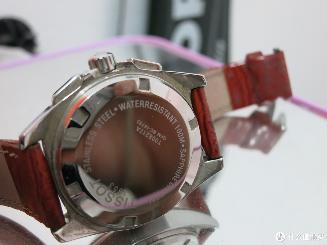 TISSOT 天梭 T008217A 女表 换电池 & 汉密尔顿 H76565135 和 依波路 LS5620 JD001 晒单