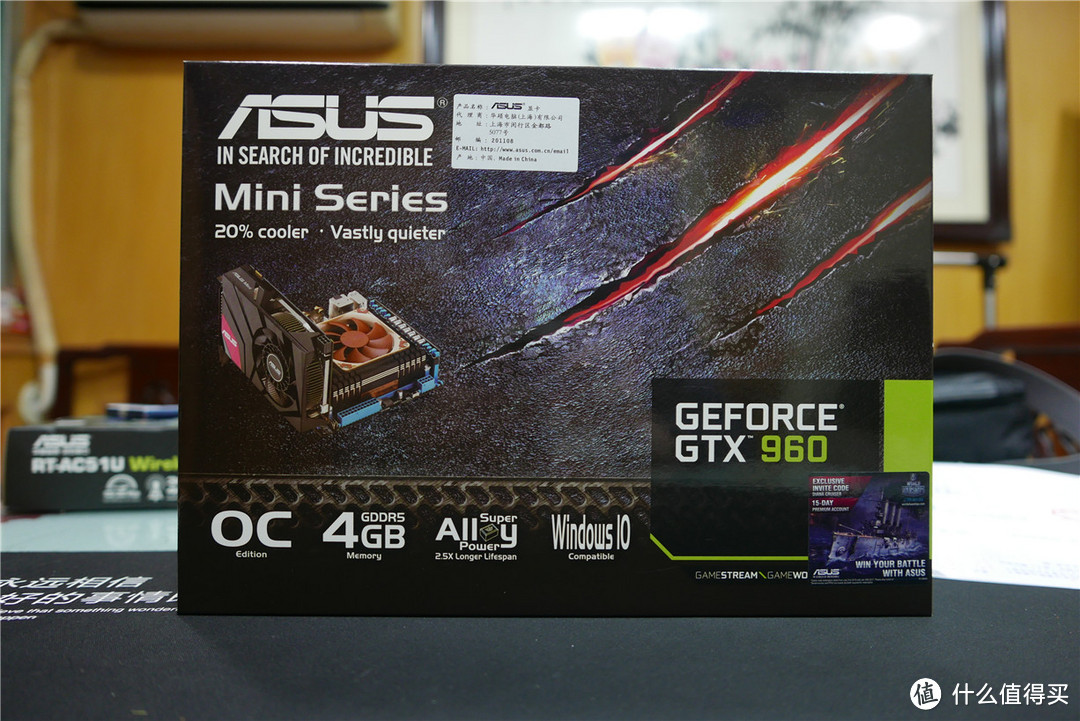 迟到的正义—— ASUS 华硕  GTX960-MOC-4GD5 ITX显卡开箱评测