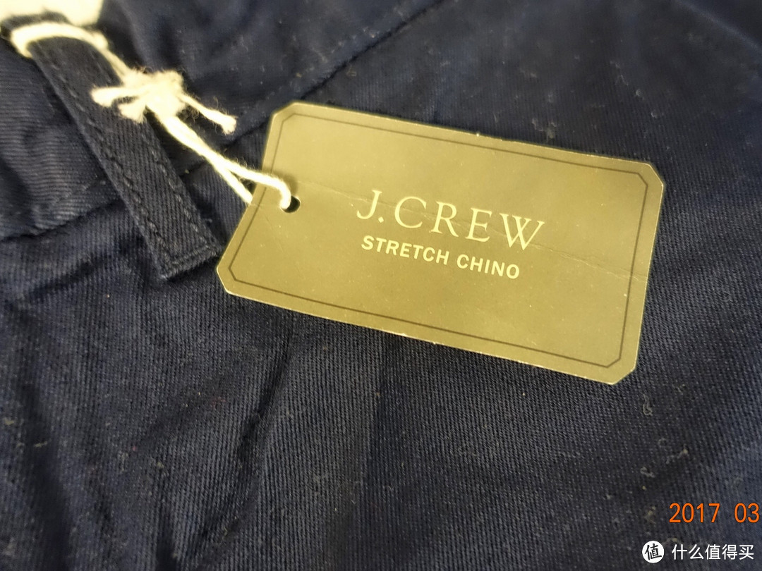 J.CREW男士深蓝色卡其休闲裤