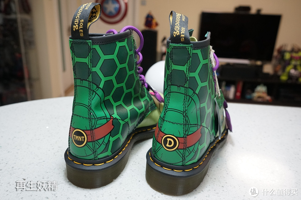 Dr. Martens  X TURTLES “忍者神龟” 中性马丁靴 开箱