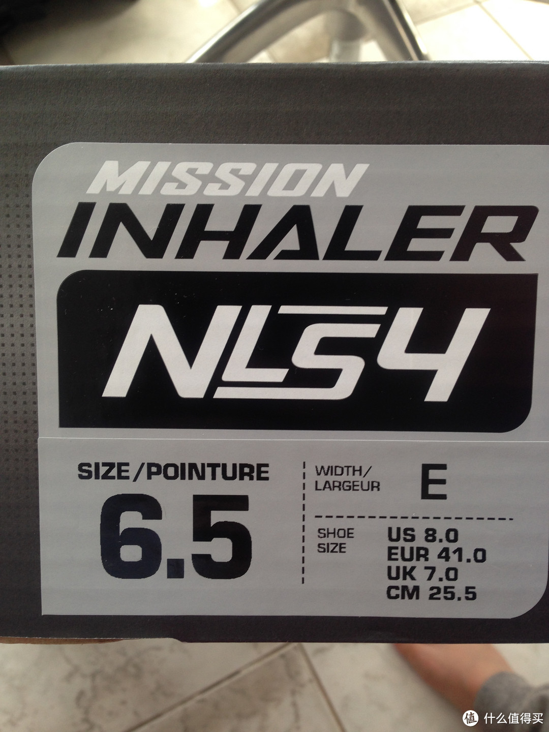 初级爱好者海淘 Mission Inhaler NLS4 陆地冰球鞋