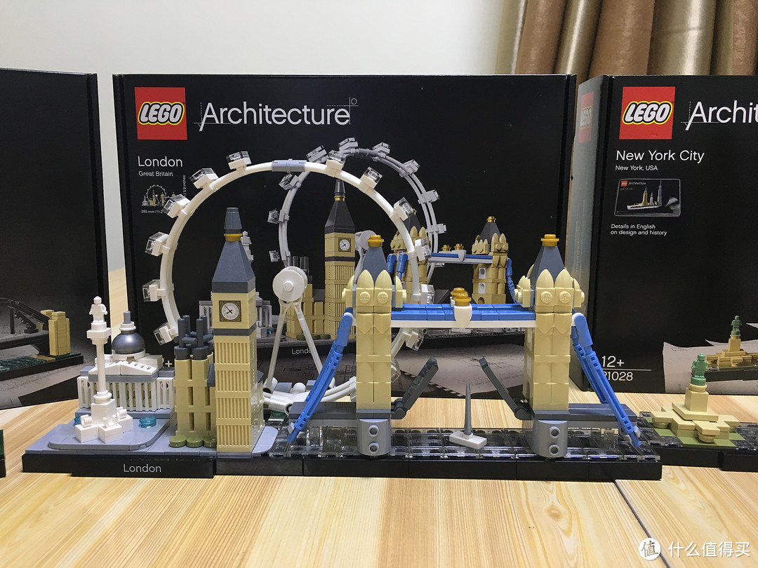 LEGO 乐高 建筑系列 + 订制立体相框展示