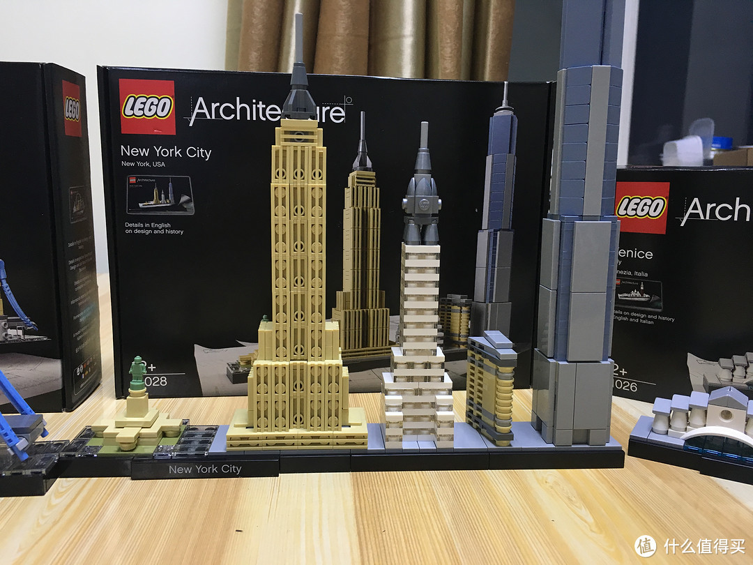 LEGO 乐高 建筑系列 + 订制立体相框展示