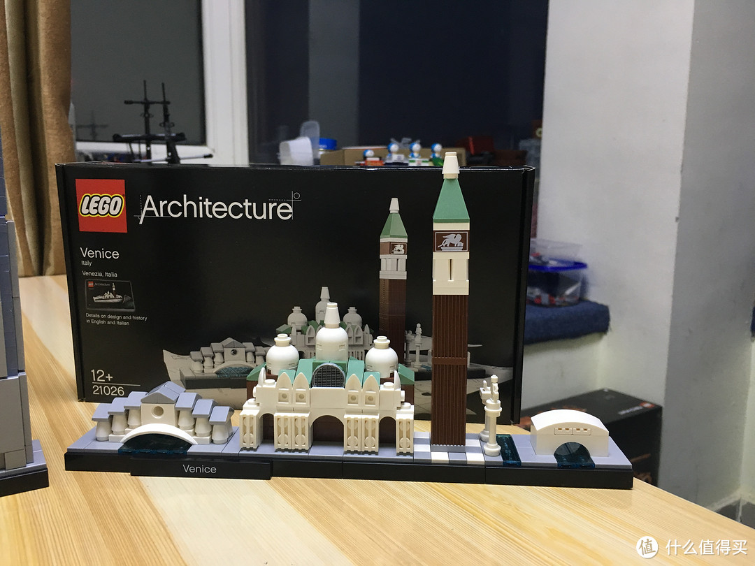 LEGO 乐高 建筑系列 + 订制立体相框展示