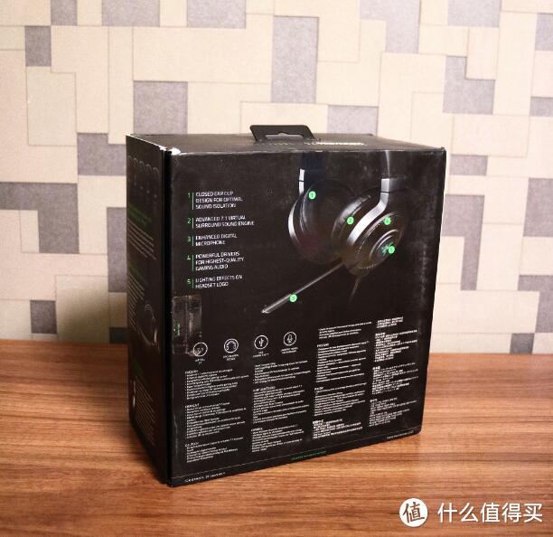 有声、有色、瑕不掩瑜——简评Razer雷蛇北海巨妖7.1幻彩版耳机