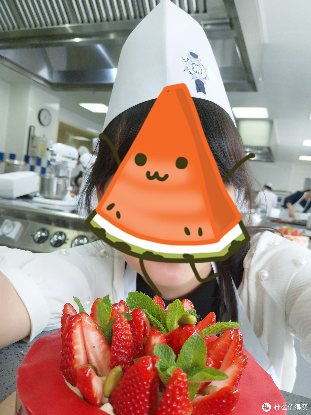 草莓开心果蛋糕