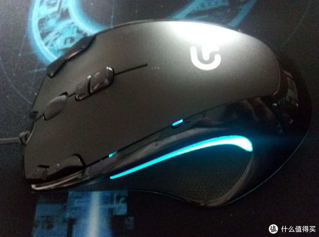 买来办公用的电竞鼠标——Logitech 罗技 G300s 游戏光电鼠标 粗评