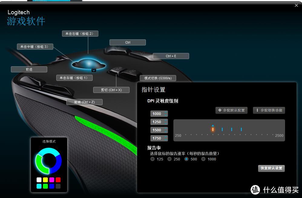 买来办公用的电竞鼠标——Logitech 罗技 G300s 游戏光电鼠标 粗评