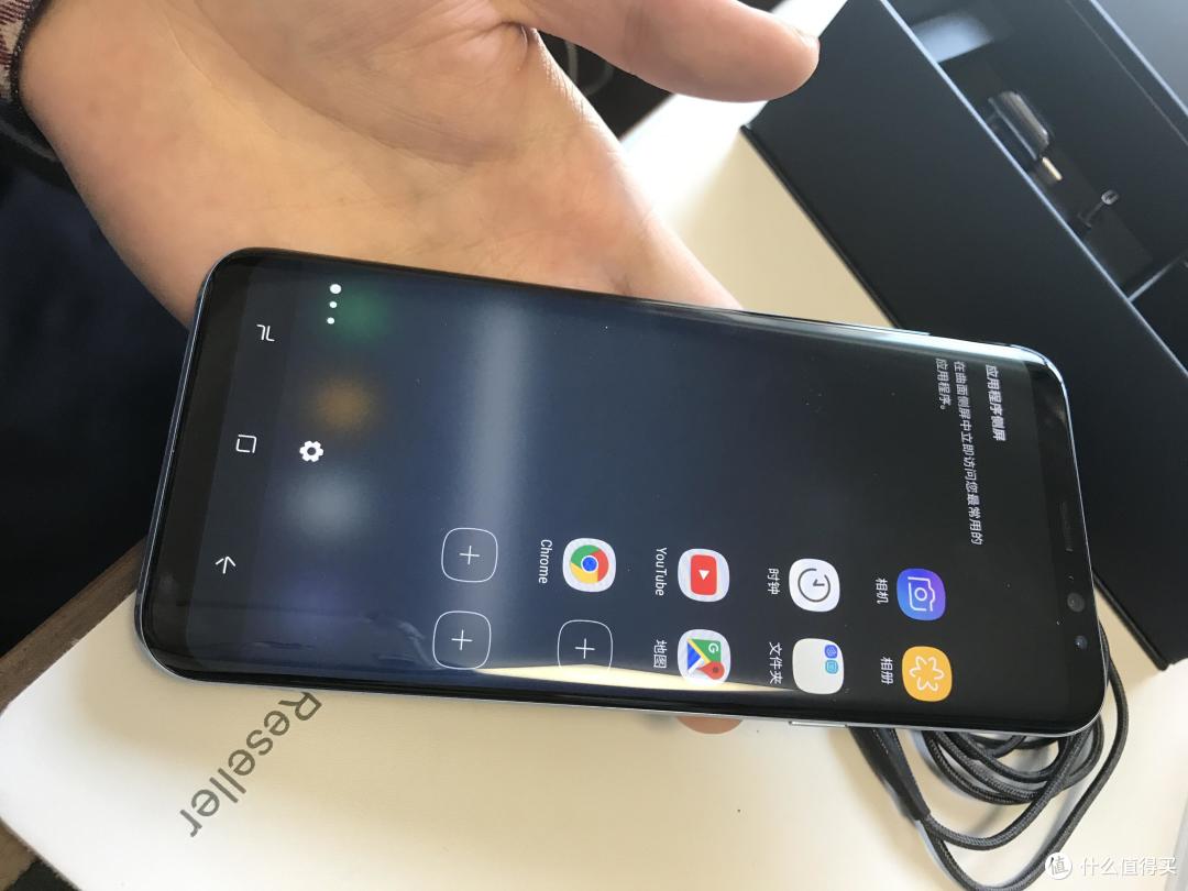 SAMSUNG 三星 Galaxy S8 智能手机 开箱初体验!(只为一块屏幕)