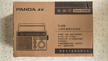 熊猫 T-09 收音机外观设计(提手|电池仓|接口|按钮)