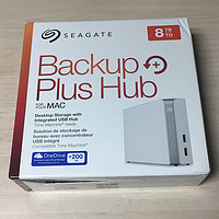 希捷 Backup Plus Hub for Mac STEM8000400 8TB 外置硬盘开箱晒照(包装|接口|电源)