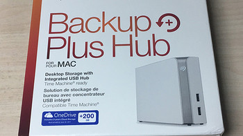 希捷 Backup Plus Hub for Mac STEM8000400 8TB 外置硬盘开箱晒照(包装|接口|电源)