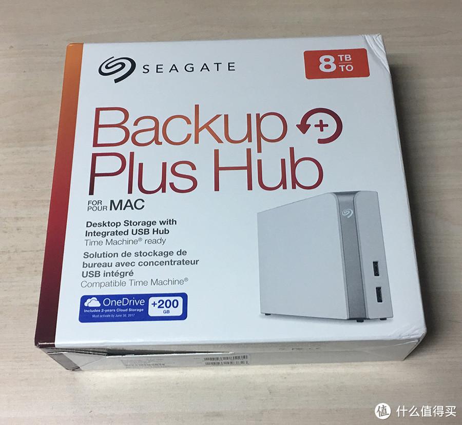 以娃的名义：SEAGATE 希捷 Backup Plus Hub for Mac 8TB 外置硬盘