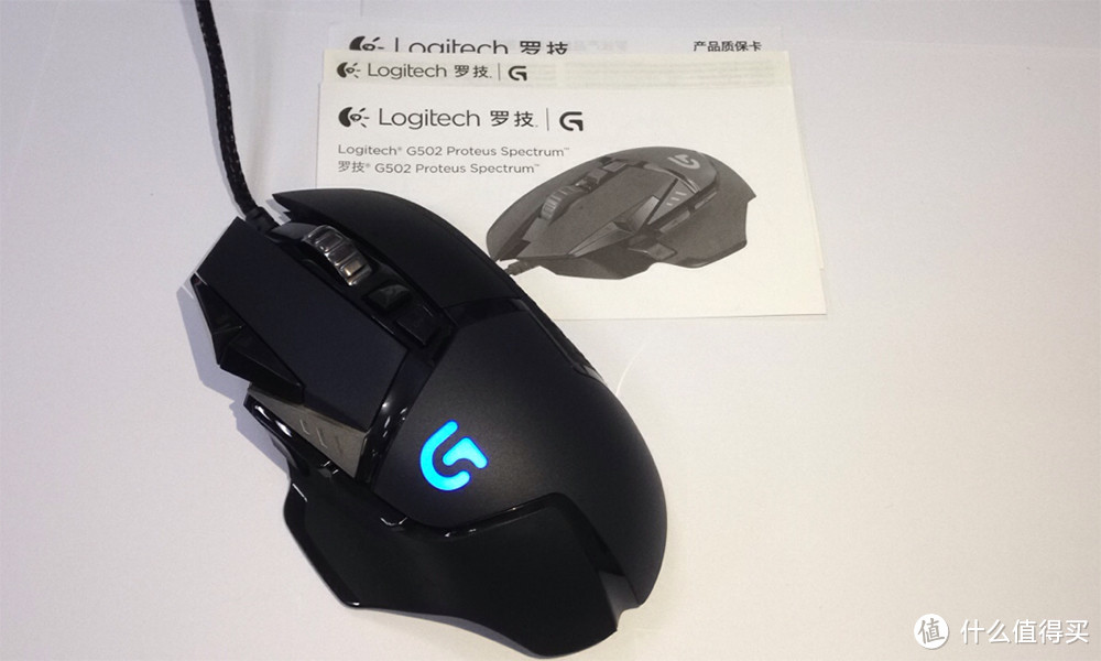 罗技 G502RGB 有线电竞游戏鼠标开箱简评