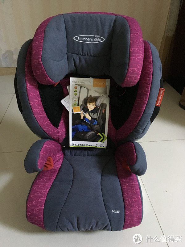 亚马逊购入的STM 斯迪姆阳光超人系列儿童汽车安全座椅开箱安装（附局部细节图）