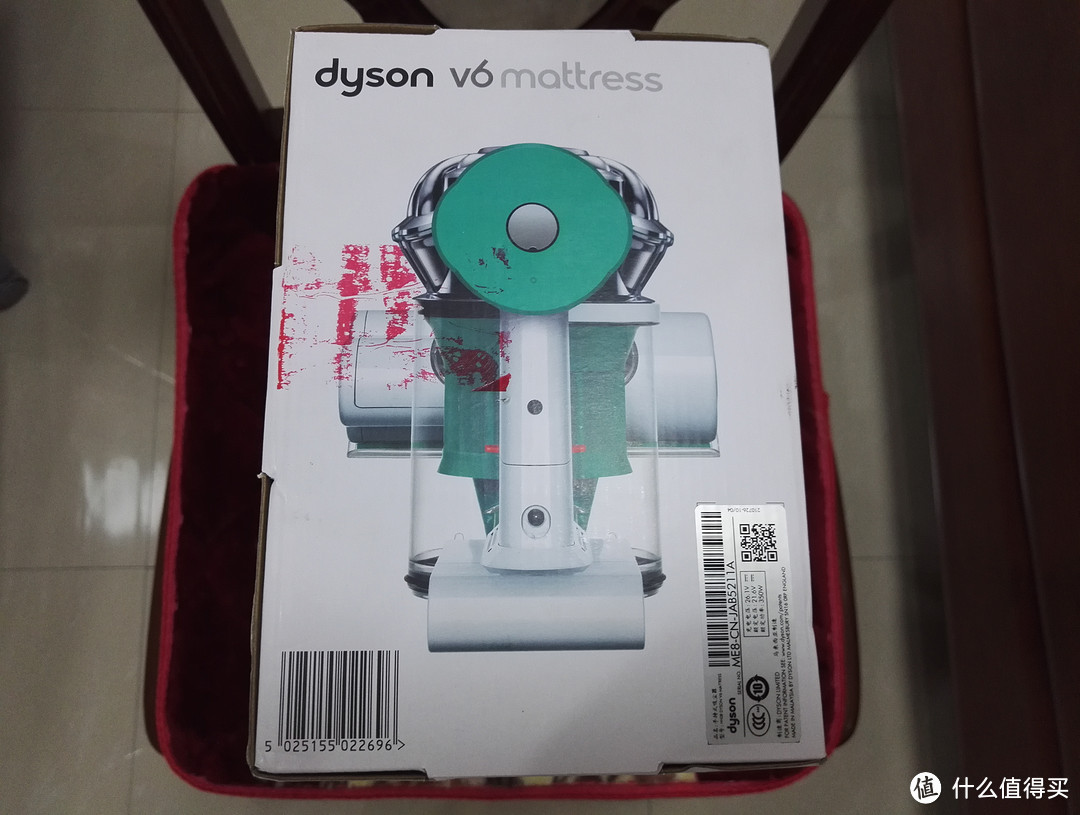 干掉尘螨：dyson 戴森 HH08 V6 Mattress 手持式除螨吸尘器