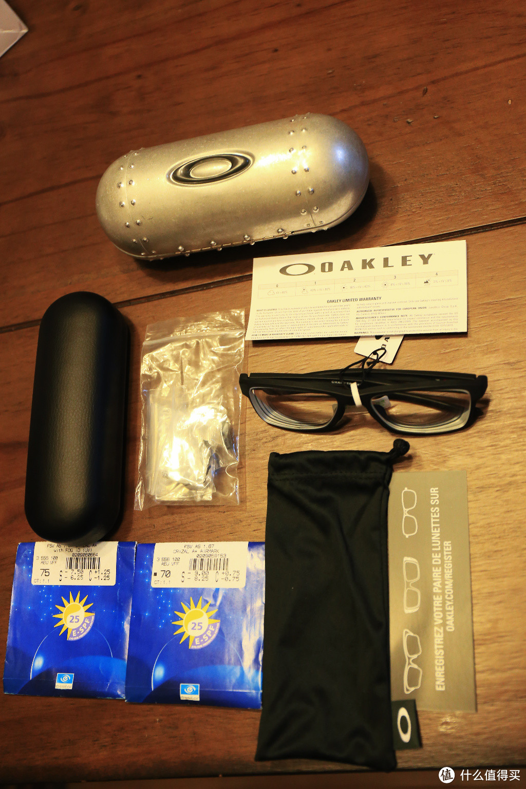 大妈神券:可得眼镜网  Oakley Chamler MNP, 依视路A+ 配镜体验