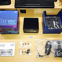 英特尔 NUC Kit NUC7i7BNH 迷你电脑主机外观展示(接口|电源)