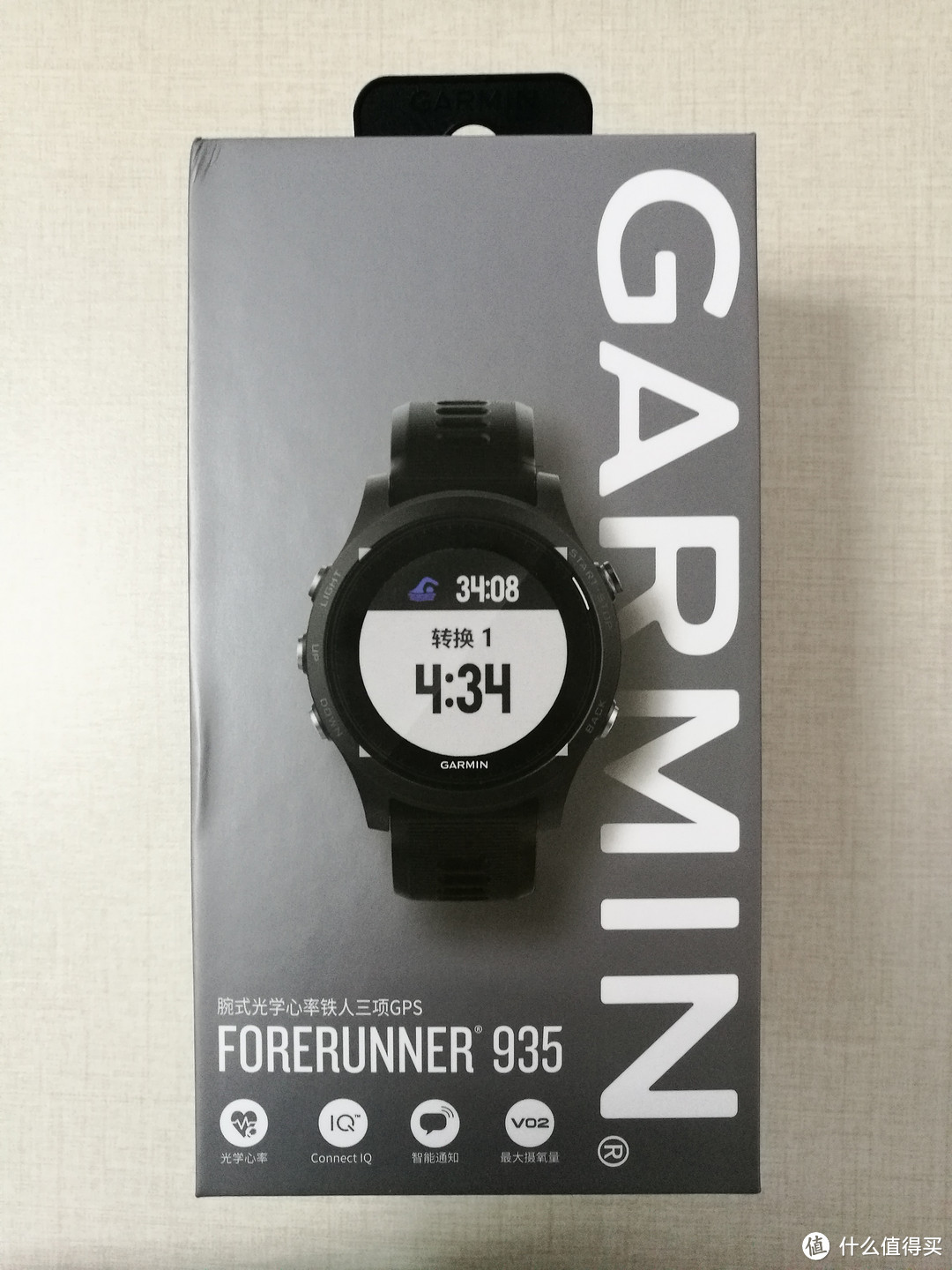 Garmin 佳明 forerunner935  *级旗舰运动表 晒单开箱评测