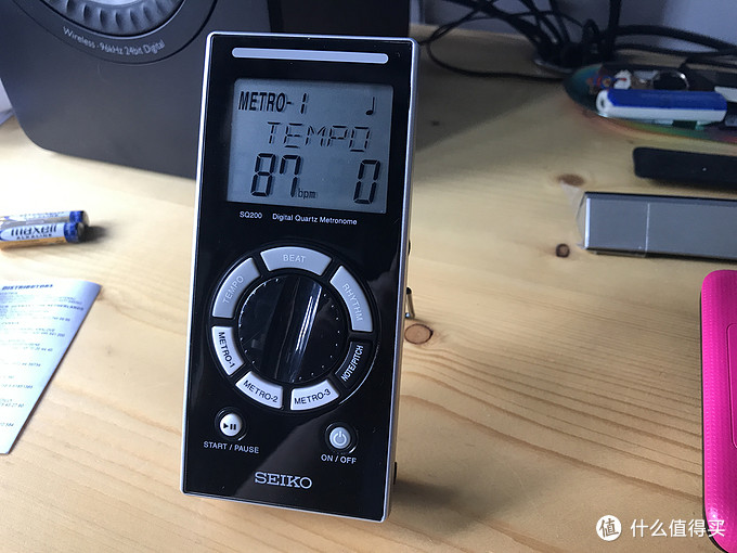 SEIKO 精工 SQ-200电子节拍器+KORG调音器开箱