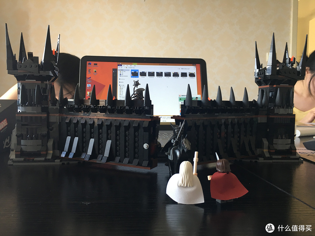 乐高魔戒79007黑门MOC 2合1