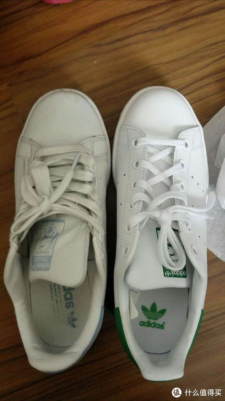 adidas 阿迪达斯 Stan smith 绿尾大童款 运动鞋 购买 & 开箱