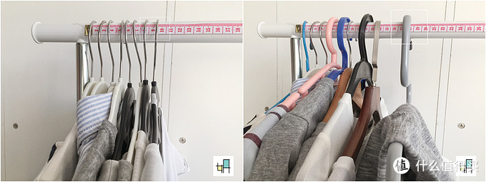 拯救衣柜第二步：选对衣架，一米杆挂50件衣服