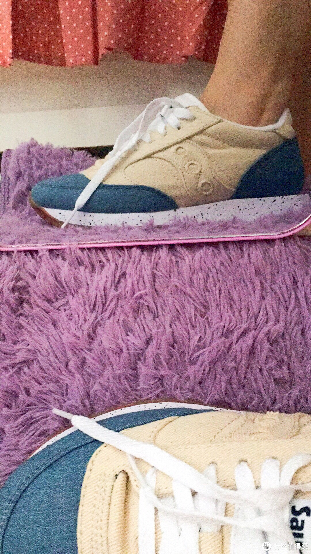 贝窝海淘，轻的飞起 — saucony 圣康尼 Originals Jazz O Denim 女款休闲运动鞋