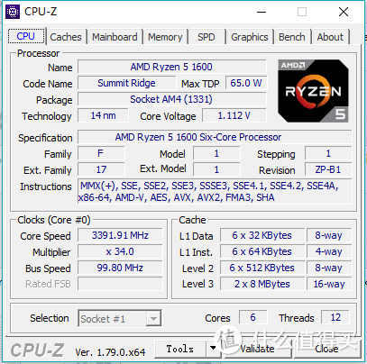 千元级Uの新秀 — Ryzen 5 1600 +ASUS B350-PLUS+贼船3000开箱上手体验