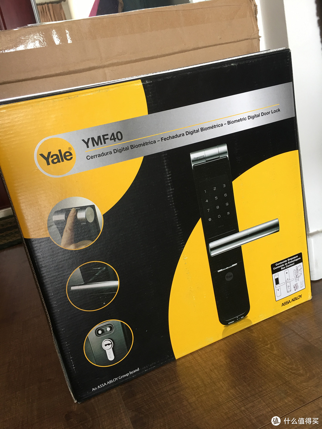 挑选了一个月的指纹锁——YALE 耶鲁 YMF40