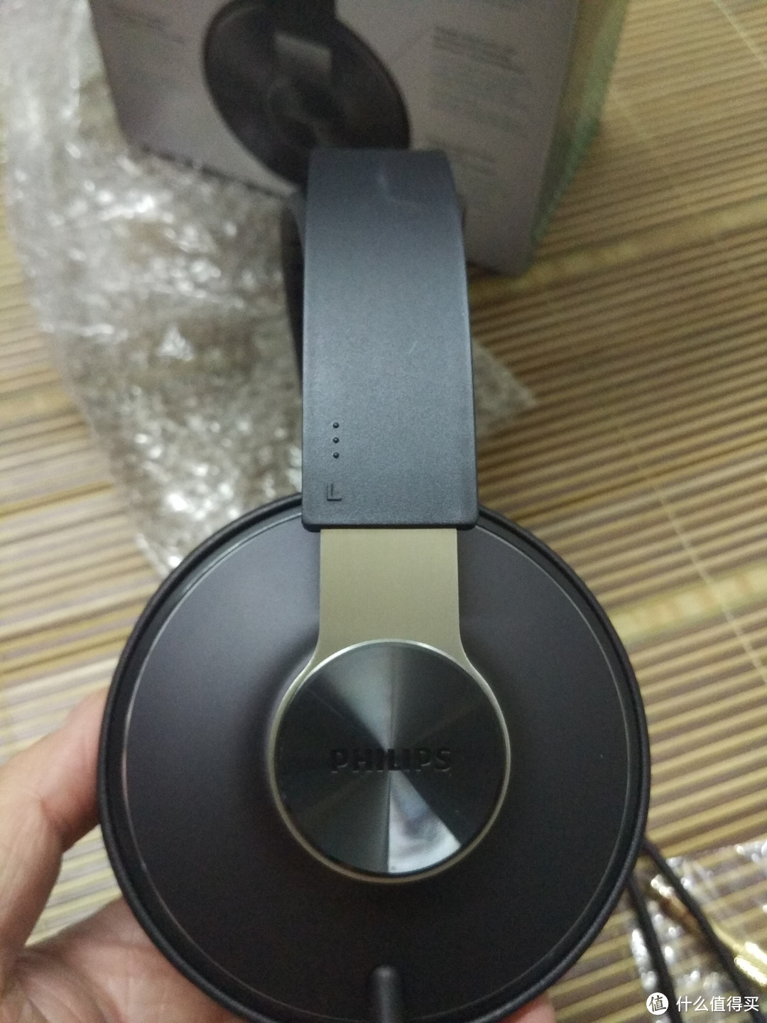 Philips 飞利浦 SHP8000/10 HiRes高解析HIFI发烧监听头戴式耳机开箱