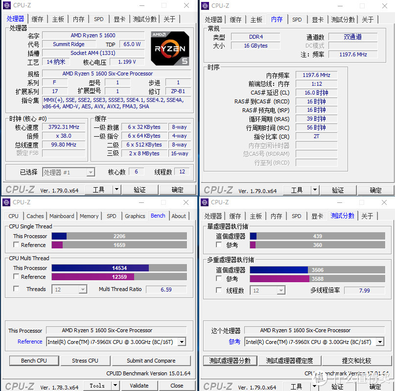 心血升级 — AMD 锐龙 Ryzen 5 1600 处理器 + ASUS 华硕 PRIME B350-Plus 主板