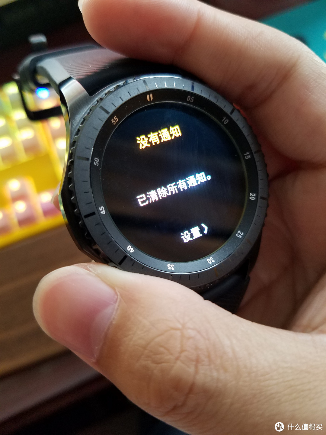 #原创新人#增强版手环-星星星 SAMSUNG 三星 Gear S3 智能手表日常使用报告