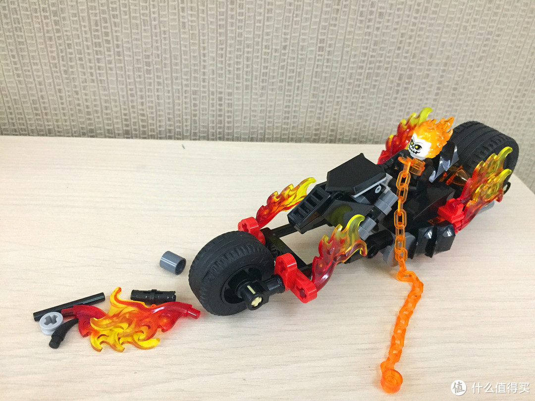 樂高超英系列小套裝lego76058:惡靈騎士蜘蛛俠大戰不知什麼鬼