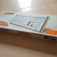达尔优 机械师合金版 108键混光机械键盘使用总结(键帽|键程|轴体)