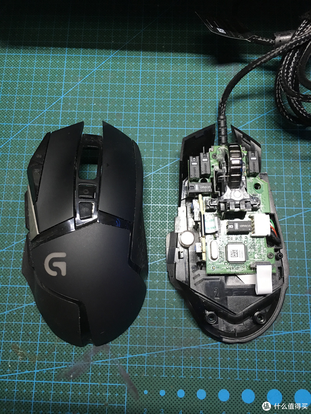 Logitech 罗技 G502 鼠标更换 罗技 G900 滚轮