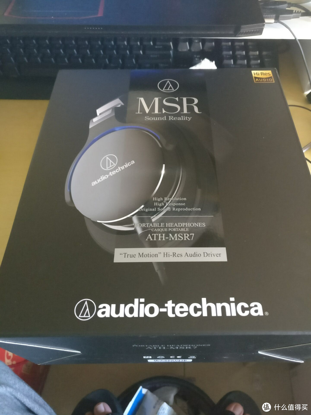 #原创新人#中奖秀# 木耳朵的 audio-technica 铁三角 ATH-MSR7 头戴式耳机 体验