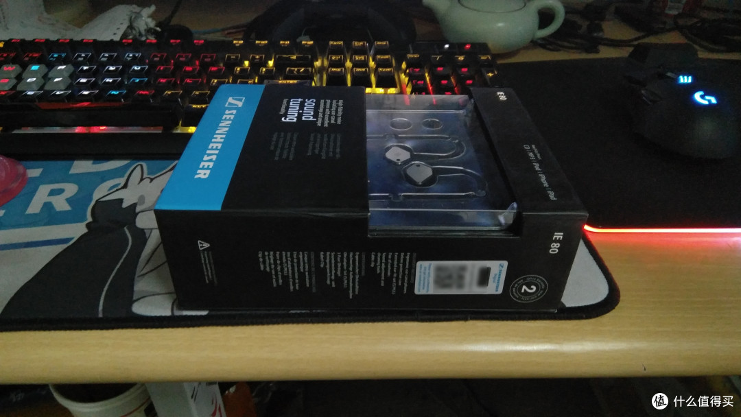 听个响:Sennheiser 森海塞尔 国行 IE 80 WEST 入耳式动圈耳机 开箱