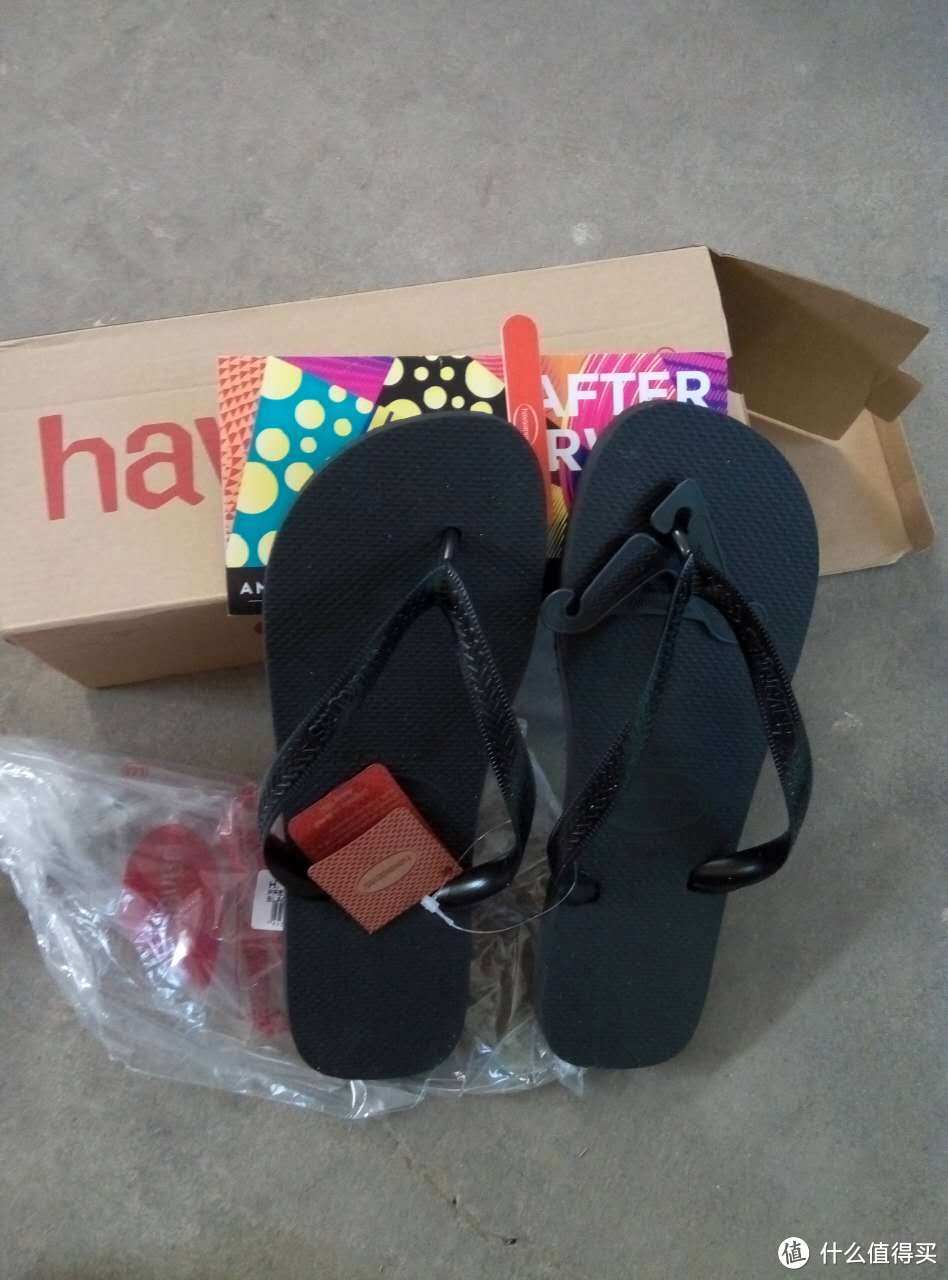 Havaianas 哈瓦那 2017经典纯黑基础款拖鞋 开箱及使用测评