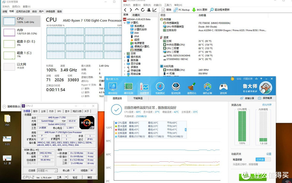 COOLERMASTER 酷冷至尊 冰神 B120 开箱简评、测试