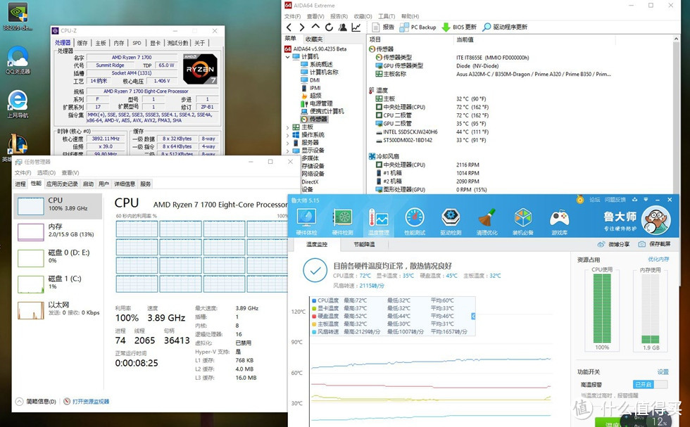 COOLERMASTER 酷冷至尊 冰神 B120 开箱简评、测试