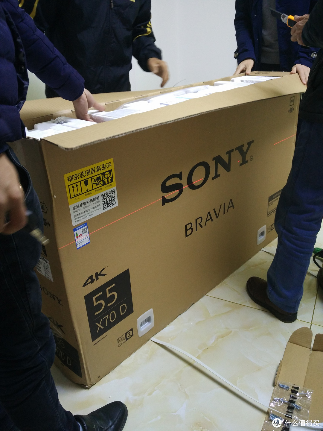 SONY 索尼 KD-55X7000D 55英寸 4K液晶电视 使用体验