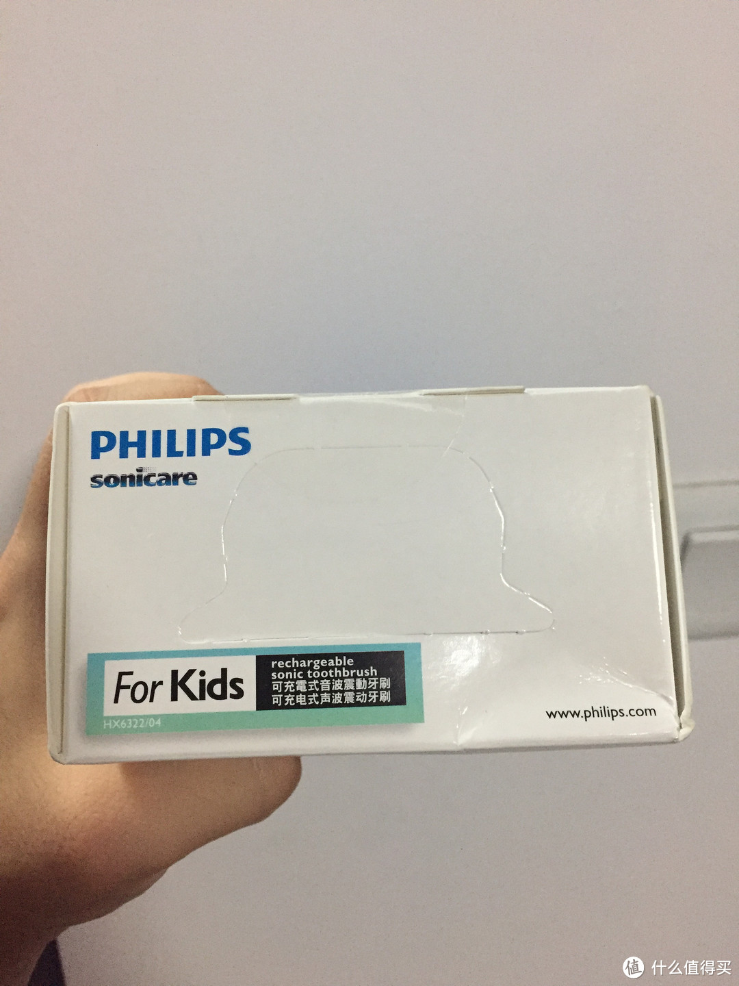 PHILIPS 飞利浦 HX6322/04 儿童声波震动牙刷 蓝牙版开箱