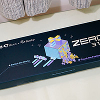 AKKO Ducky Zero 3108 PBT 机械键盘外观展示(接口|指示灯|支撑脚|键帽)