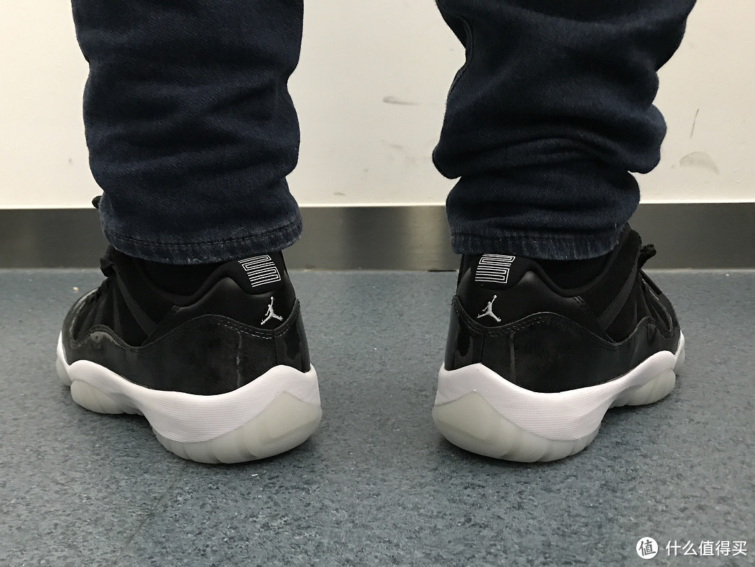 #本站首晒#肉肉鞋：NIKE 耐克 Air Jordan 11 Low “Barons” 男子篮球鞋