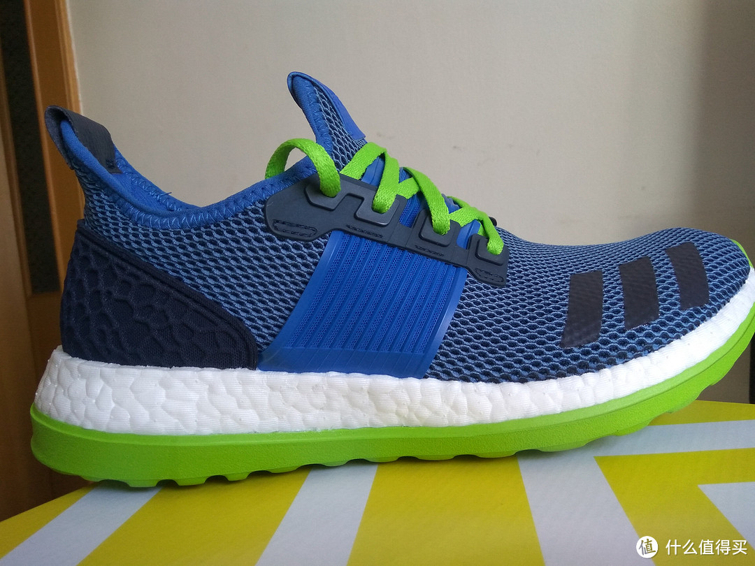 爆米花科技——adidas 阿迪达斯 Pure boost ZG 男款跑鞋 开箱